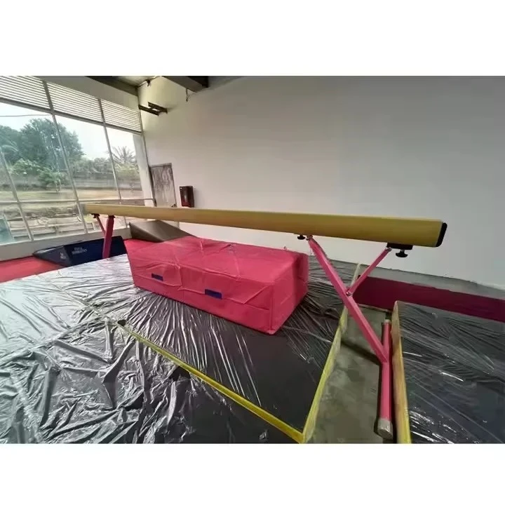 Hot Sales  Standard 5m Aluminium Gymnastics Balance bar Gymnastics Balance Beams for Sale