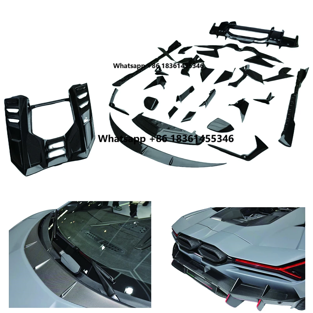 

For Revuelto Full OEM Dry Carbon Body Kit - Premium Supercar Upgrade Modification Parts