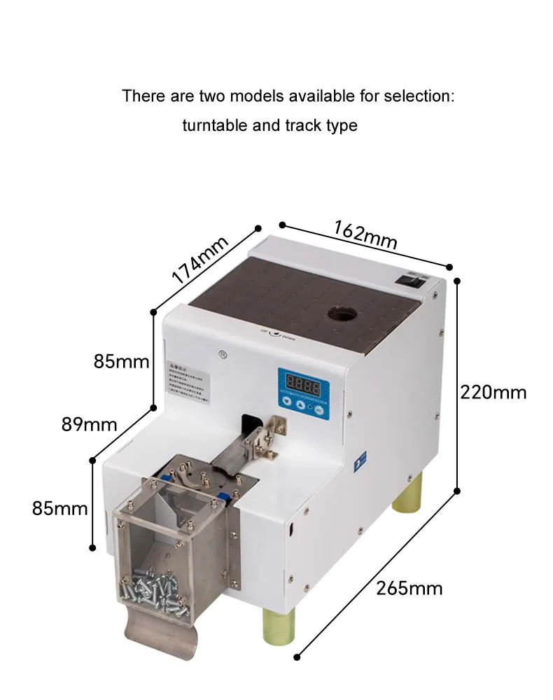 Roterende automatische schroef telmachine / schroeftoevoermachine