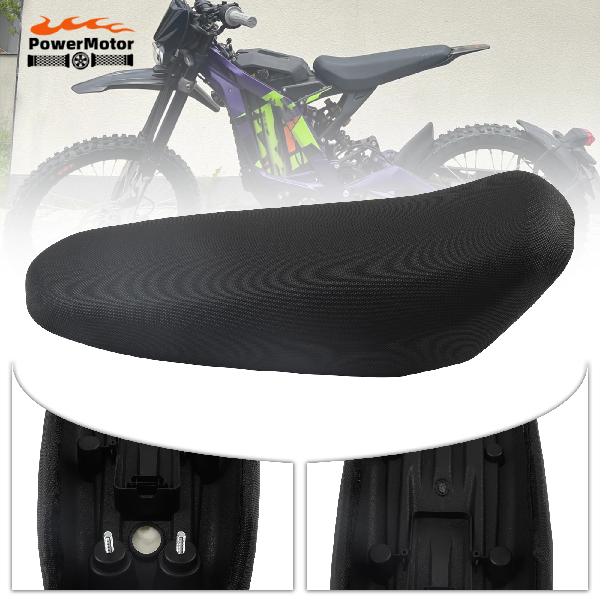 

Enduro Motorcycle Rear Leather Seat Cushions For Surron Sur-Ron Sur Ron Lightbee Light Bee X S Electric Motocross Modified Parts