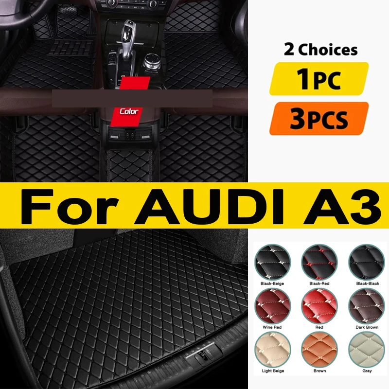 

Автомобильные напольные коврики для AUDI A3 Hatchback/Sportback 2013 2014 2015 2016 2017 2018