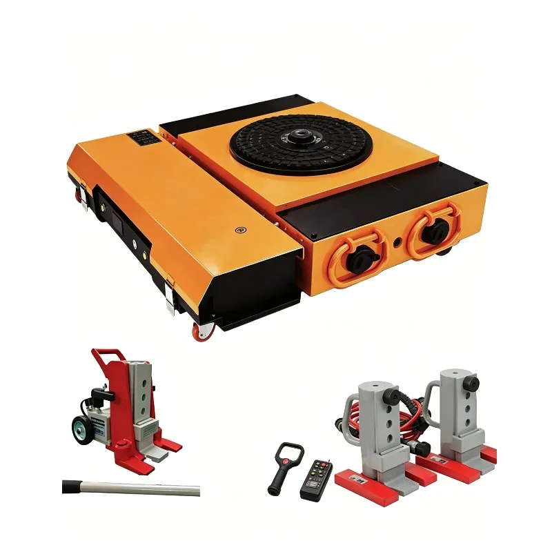 10 Ton 20 Ton 30 Ton Electric Tank Roller Trolley Heavy Machinery Cargo Rigger Moving Skates Handling Equipment New Cargo Mover