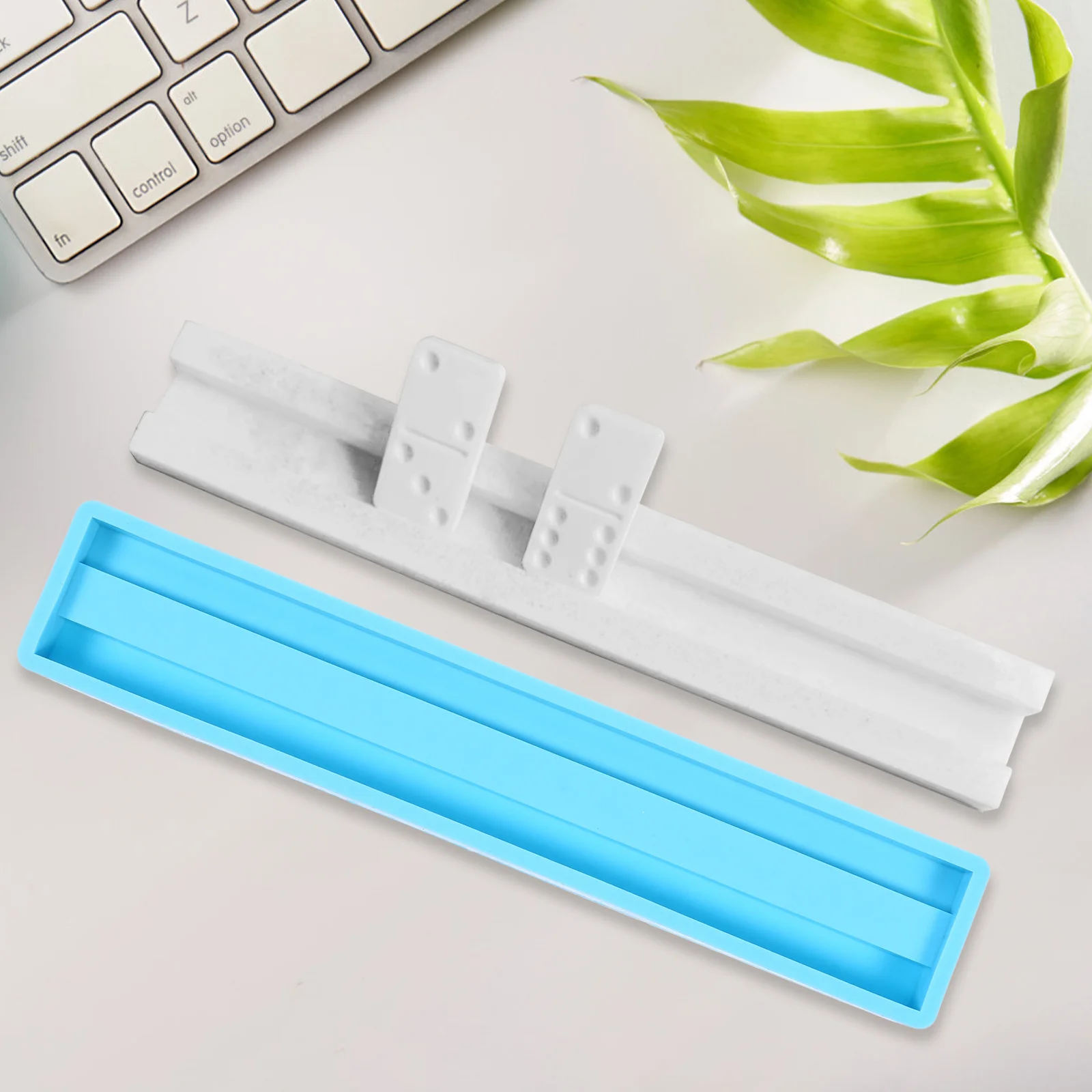 الدومينو رف سيليكون لتقوم بها بنفسك الحرفية لصب الراتنج تخزين حامل الايبوكسي أدوات قولبة لتقوم بها بنفسك لوازم الفن الحرفية قالب أدوات صنع المجوهرات #2