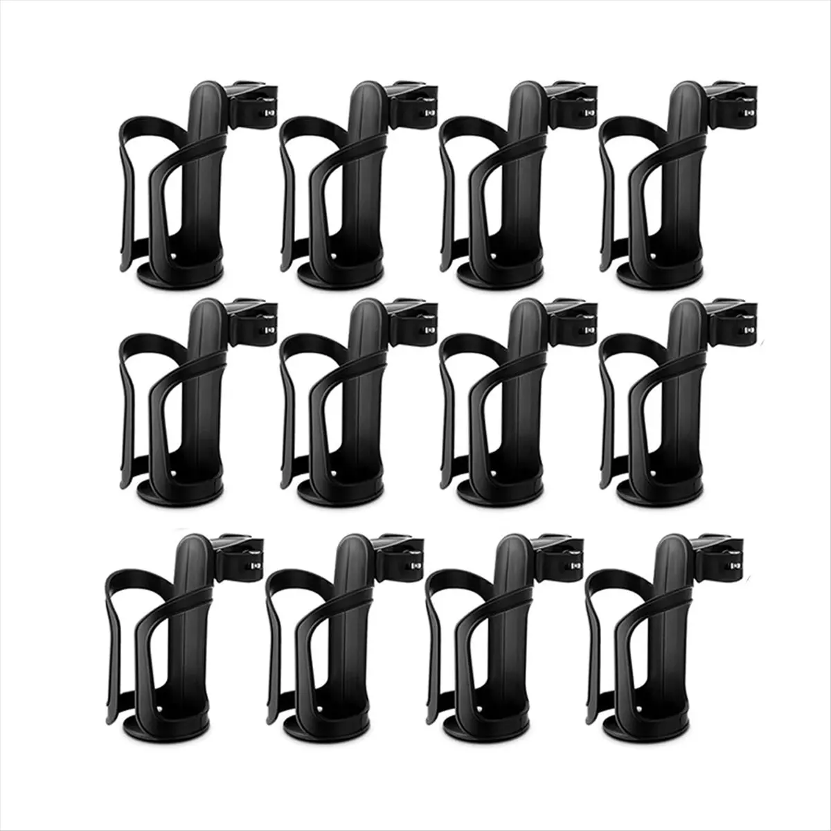 Fits for 12 Pcs Water Bottle Holder for Classroom Desk Cupholder Back to School Gift 360° Rotating Water Bottle Holder