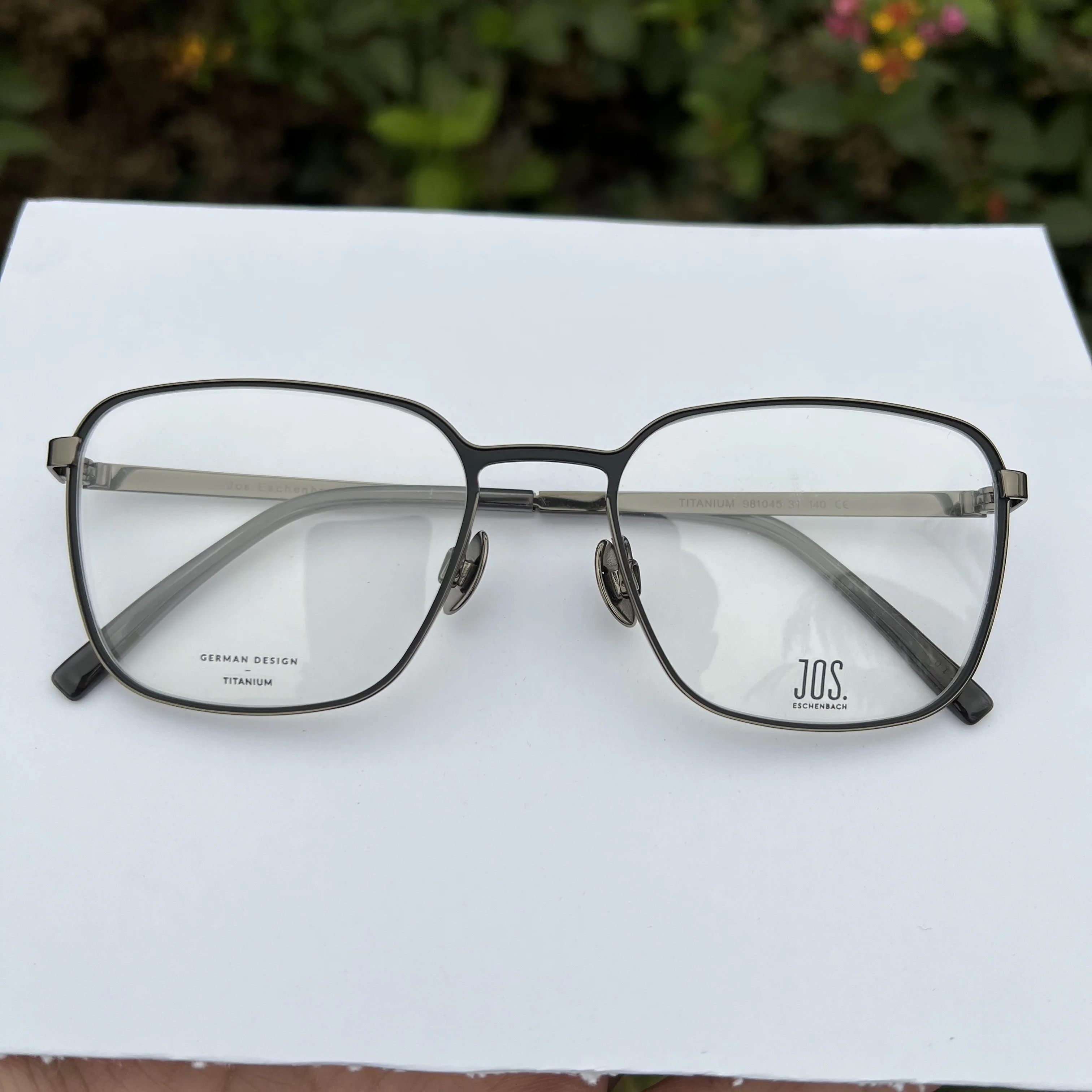 

German Brand Eyeglass Frames made of Pure Titanium - Ultra Light and Durable