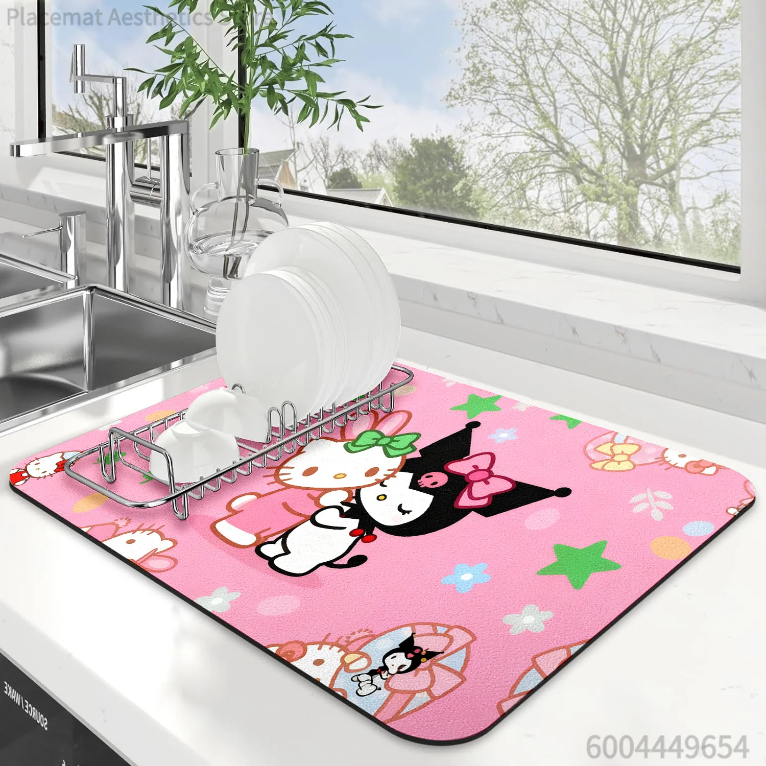 Exquisite Sanrio Series Coffee Machine Mat, A Popular Item Featuring Hello Kitt…