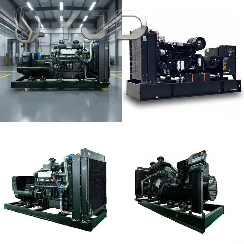 YJD Weifang Hongtai Diesel Generator Set 300kw Water Cooled 24V DC Electric Start 380v Open Frame Silent Type ATS 1800 RPM