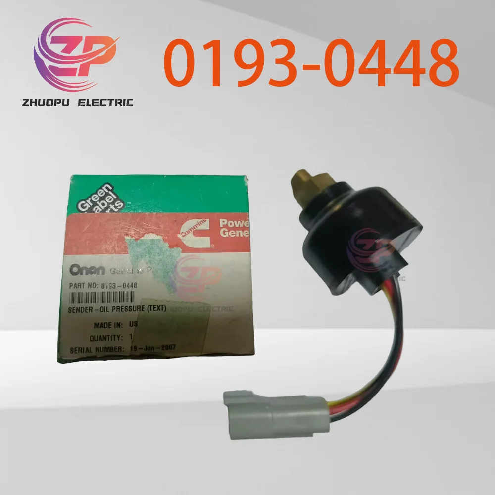 

Оригинальный датчик давления масла Cummins, номер детали 0193-0448, подходит для морских генераторных установок