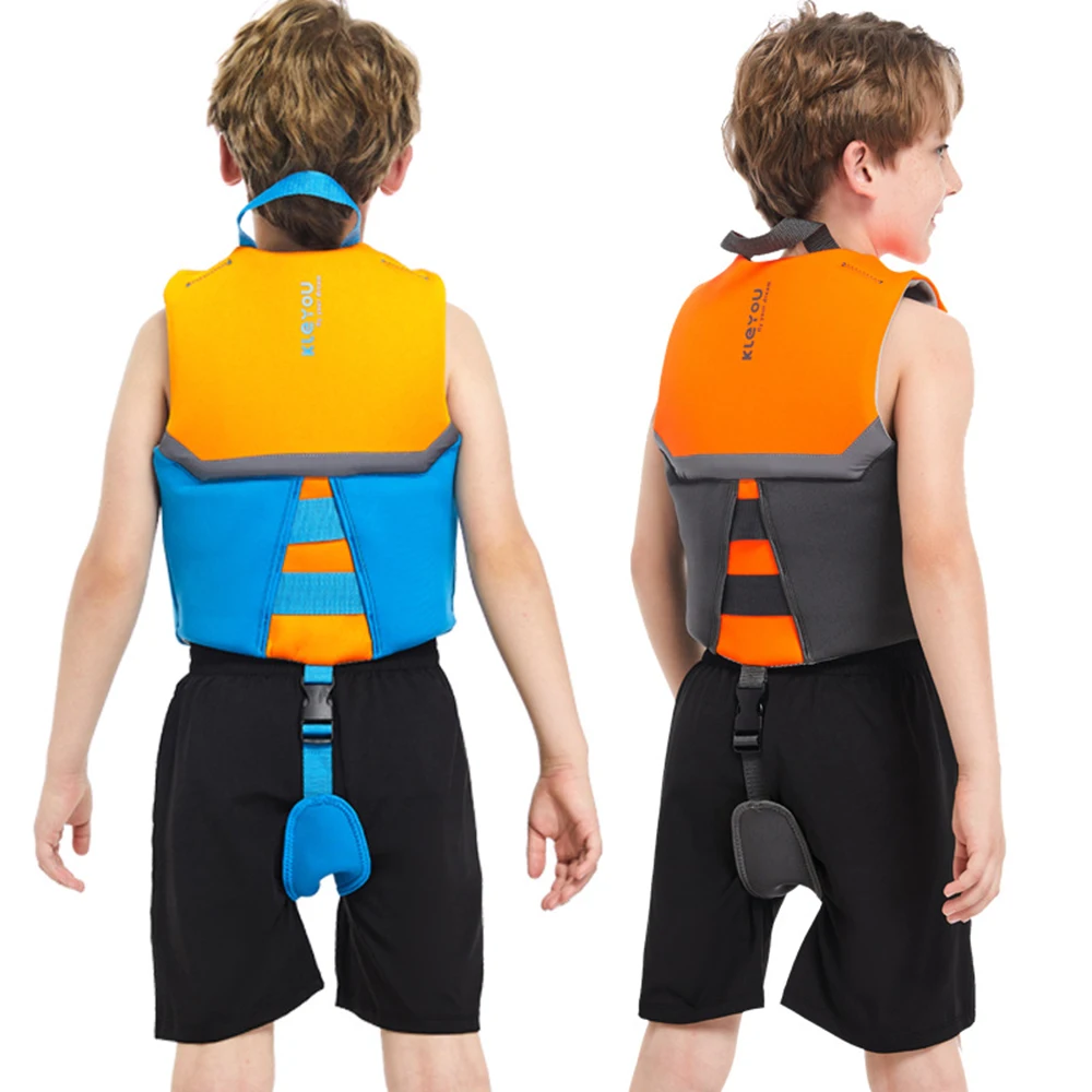 Professional Neoprene Buoyancy Vest, Children\'s Swimming Life Vest, Portable Lightweight, Rafting Safety Jacket