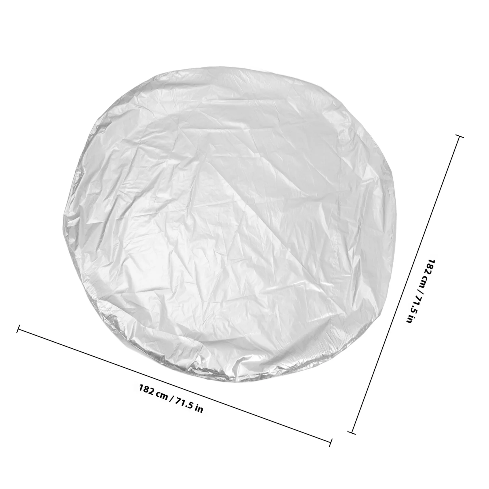 غطاء حمام سباحة قابل للنفخ في الهواء الطلق، تصميم أنيق لحماية جميع الأحوال الجوية، حطام يترك درع القمامة، متين وقابل لإعادة الاستخدام #5