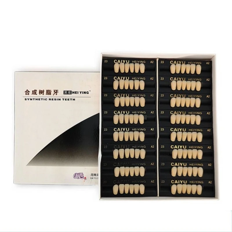 Dental Materials Synthetic Resin Teeth Upper Front Teeth 6X1 Complete Denture Posterior Teeth 8x1 Laboratory Oral Care Tools