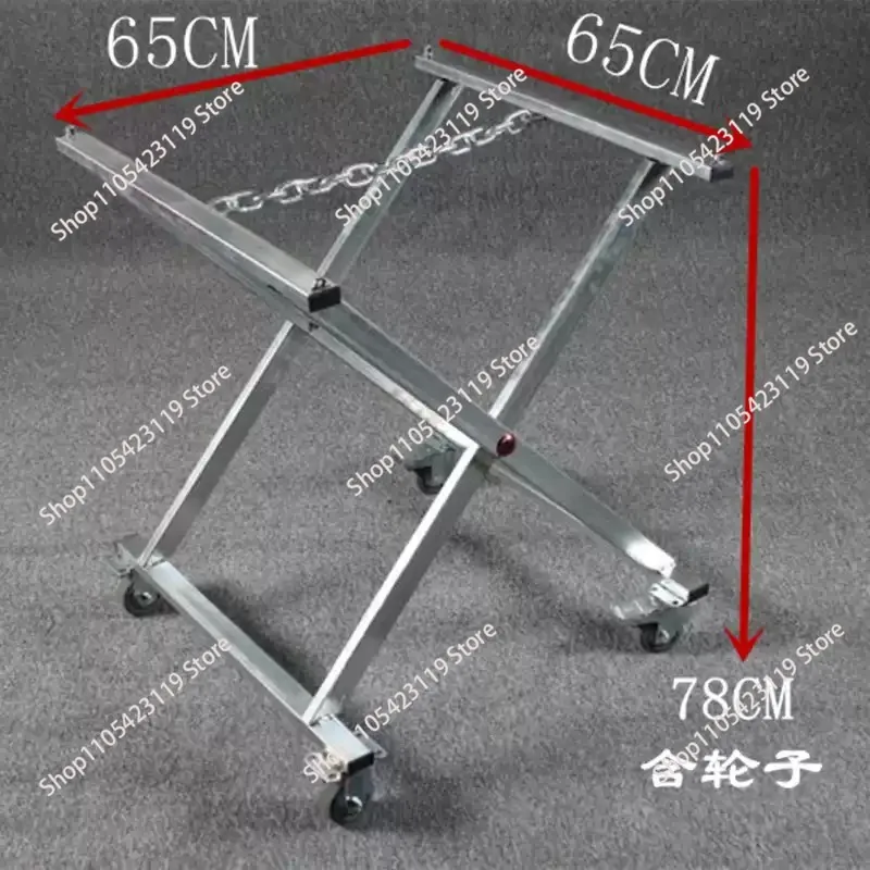 Entertainment Sports Electric Adult, Kart Repair Frame X-Type Folding Easy Load-bearing 200KG with Brakes