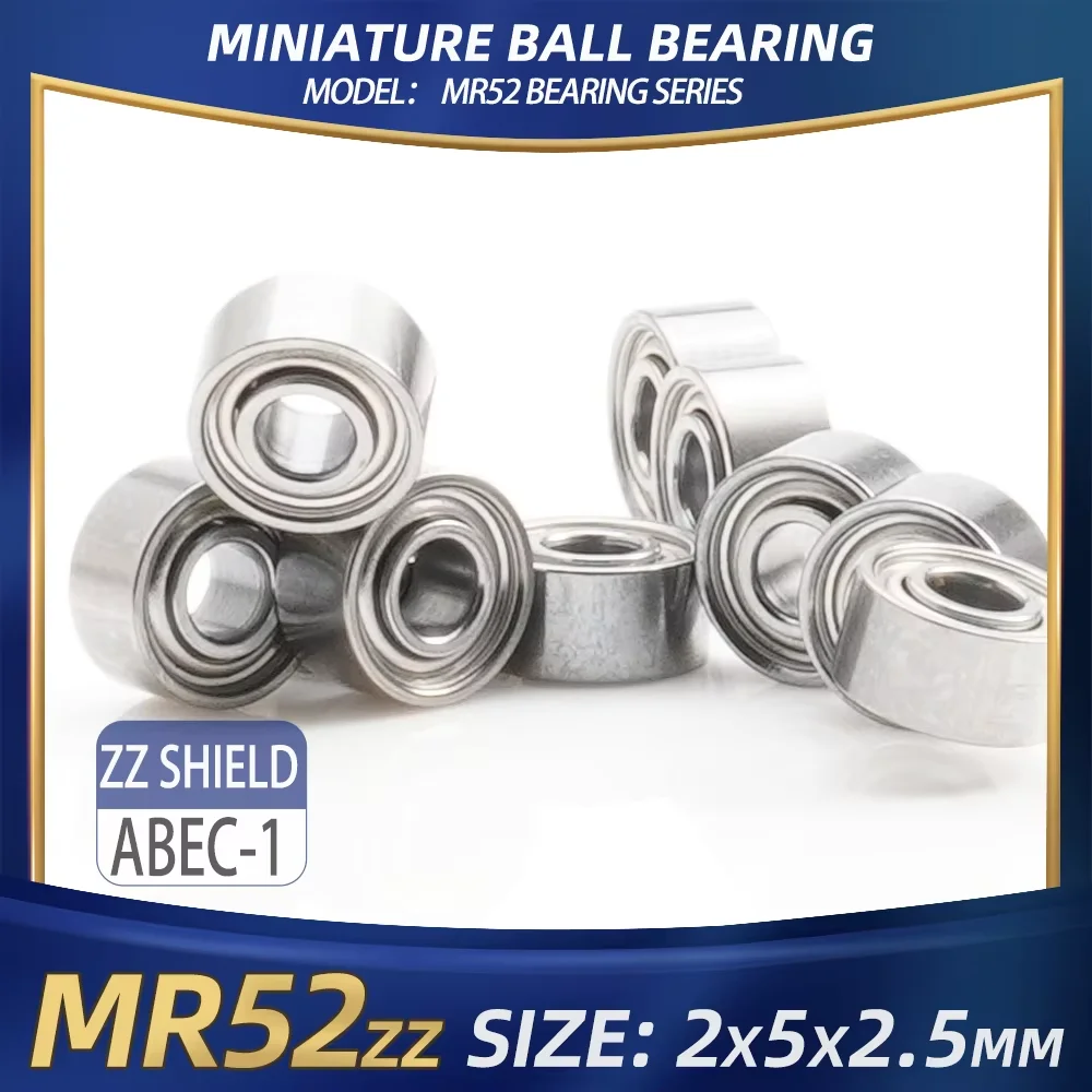 692ZZ Bearing 10PCS 2x6x3 mm Miniature 692 ZZ Ball Bearings 619/2ZZ MR52ZZ MR62ZZ MR72ZZ ABEC-1