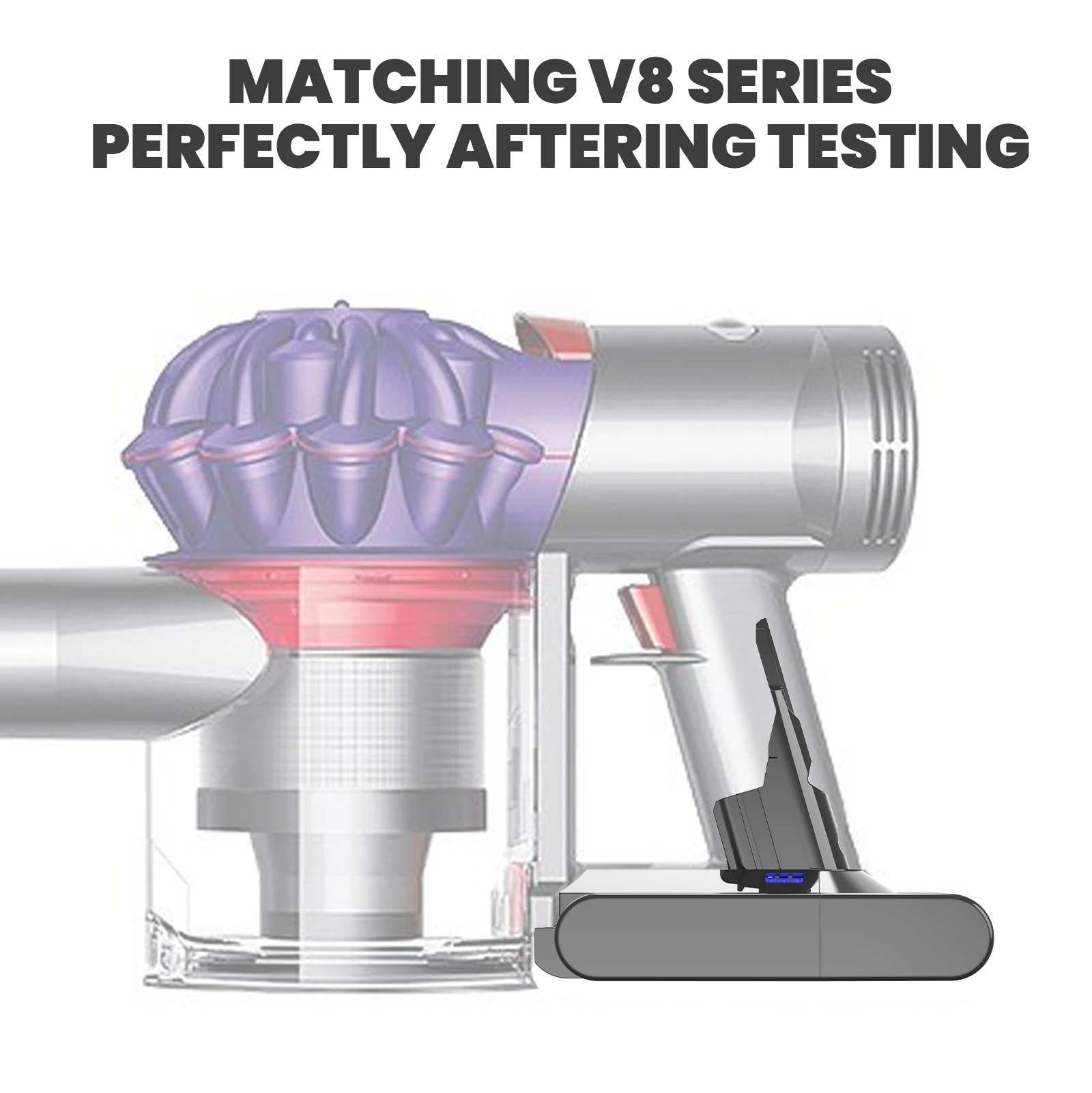 Аккумулятор для пылесоса Dyson V6, перезаряжаемая батарея 6 Ач для V6, V7, V8, V10, SV10, SV11, SV12, DC59, батарея DC58 для Sony