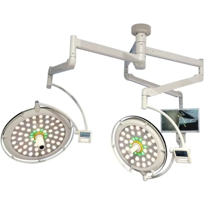 Manual Power Source Operating Room Ceiling Medical Light Surgical Shadowless Lamp