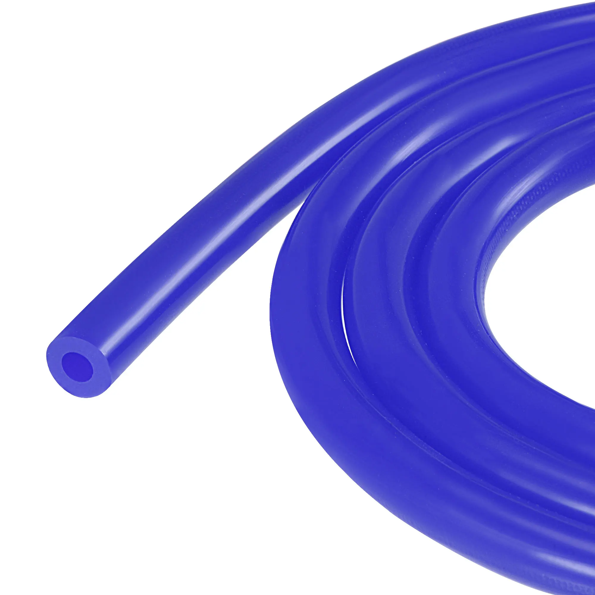 

uxcell Vacuum Silicone Tubing Hose 1/4" ID 1/8" Wall Thick 3.3ft Blue High Temperature for Engine