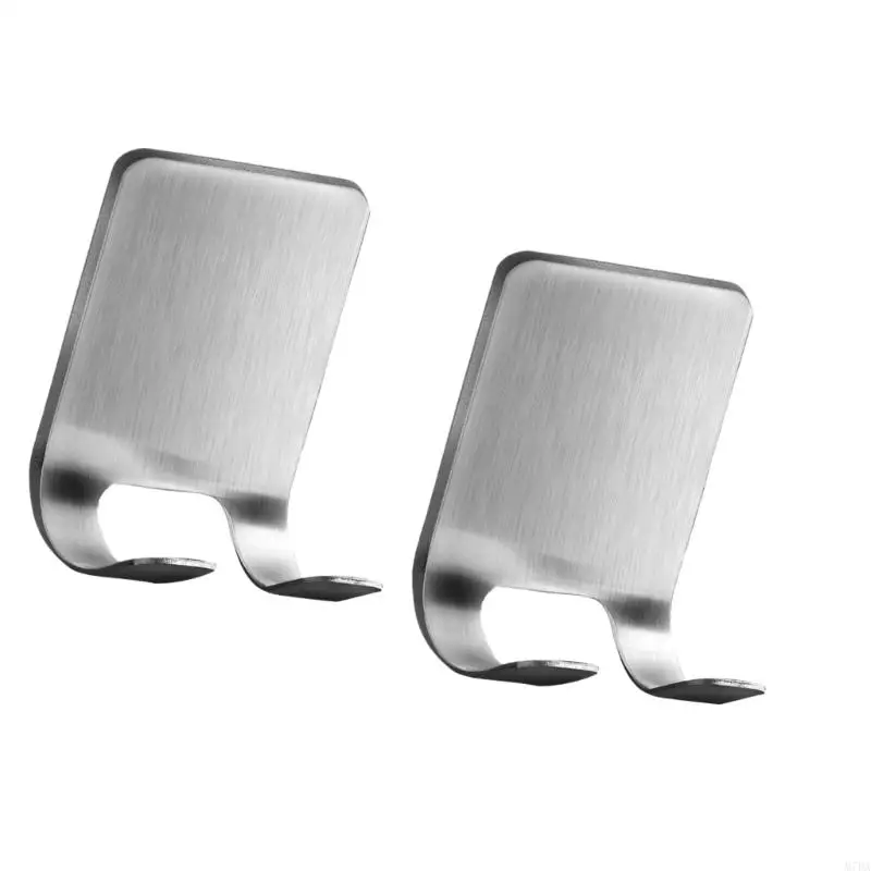 

M7DA 2pcs нержавеющие стали Razors Space Saving Want Want Стена Организаторы Организаторы на стенах бритья