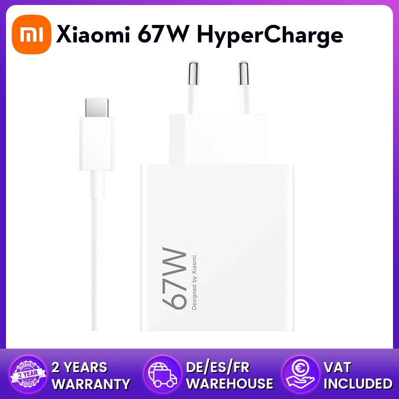 Xiaomi 67W Hypercharge Combo (Usb-A) | Carga Rápida Pd, 10 Protecciones, Diseño Compacto Para Viaje - Imagen 11