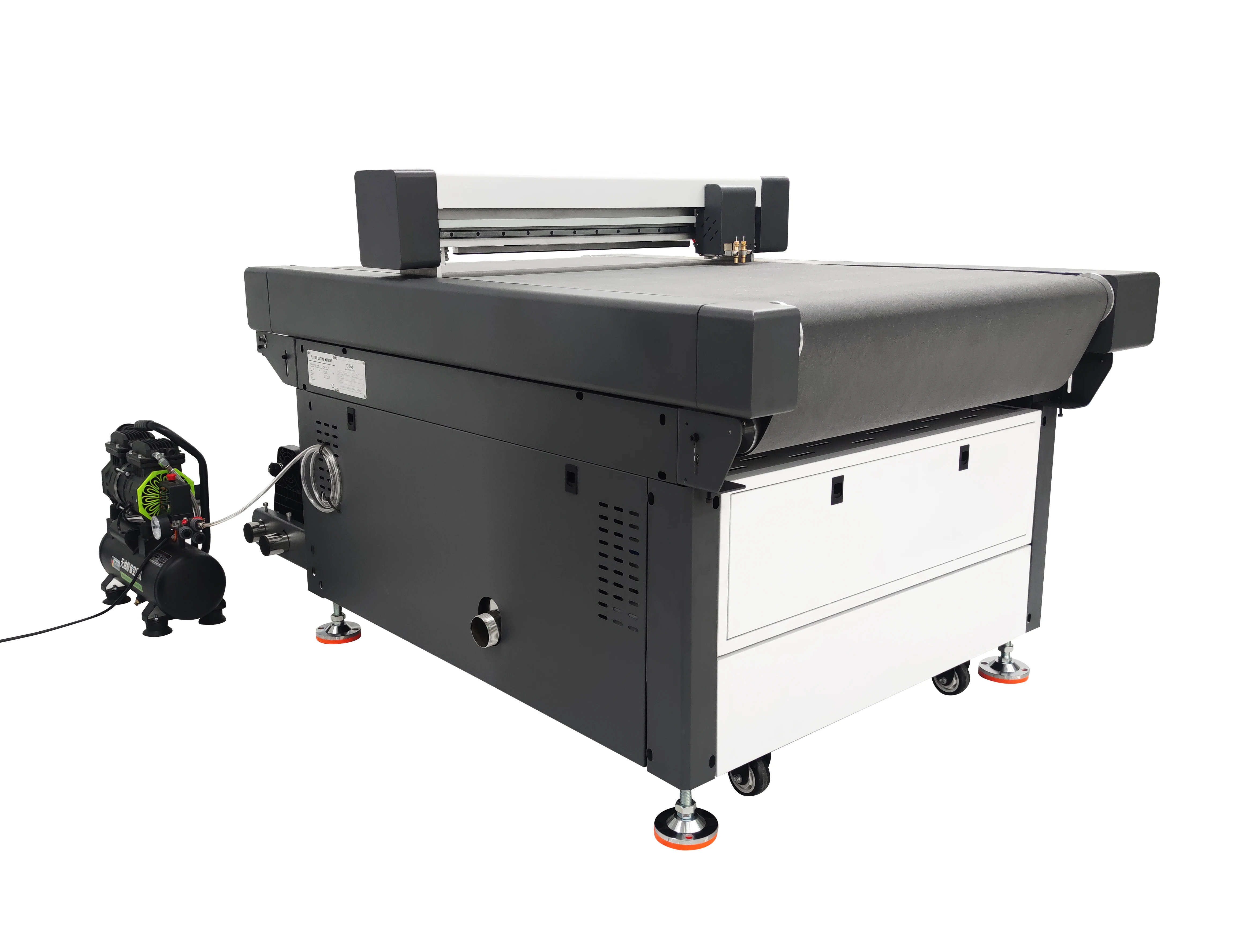 CNC DTF Cutter Roll To Sheet Machine With CCD Auto Tracking Flatbed Plotter Motor Engine For Transfer Film And Labels