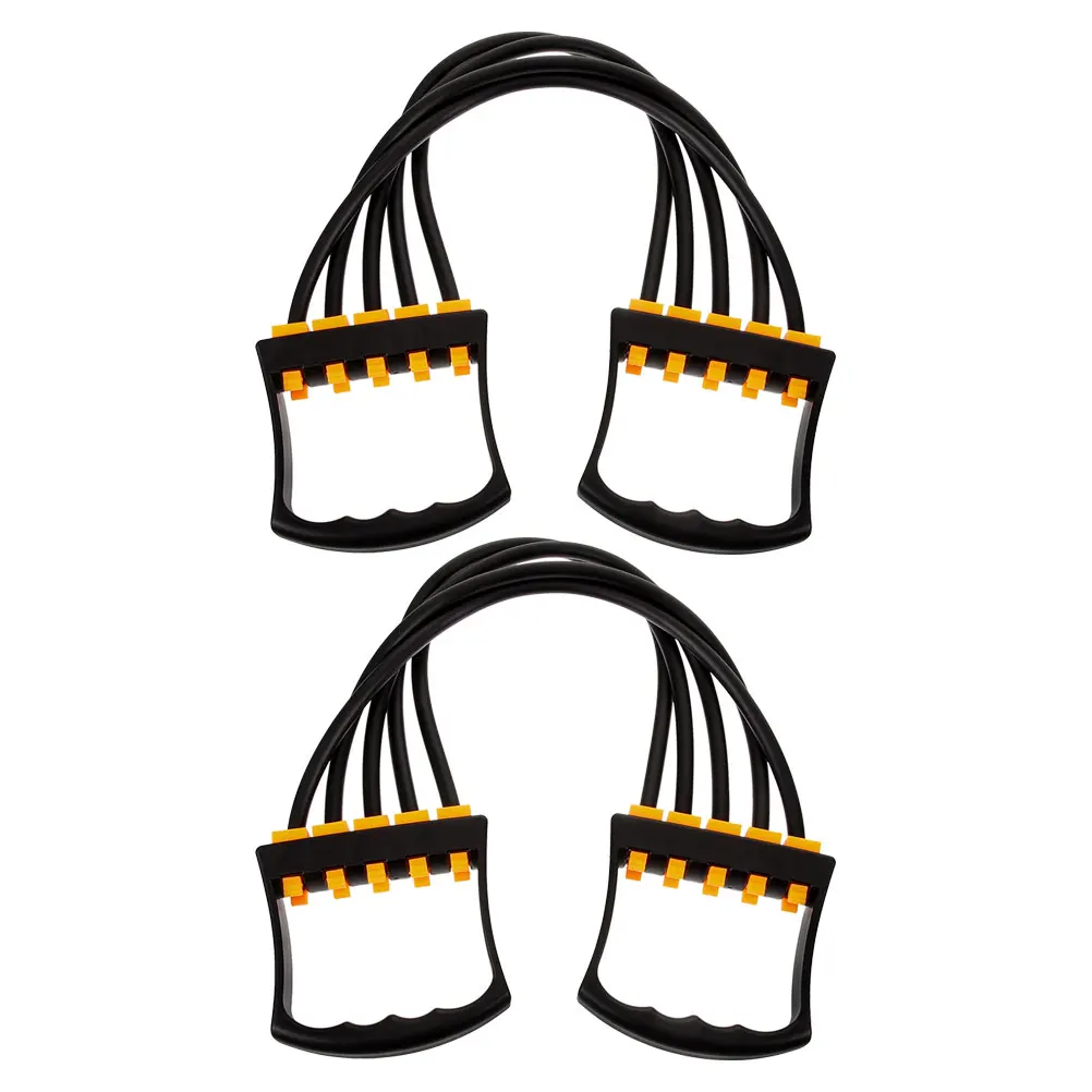 

2pcs Resistance Pull-Up Chest Trainer Elastic Tub Strength Training Fitness Bands For Full-Body Workouts Stretch Belt Exercise