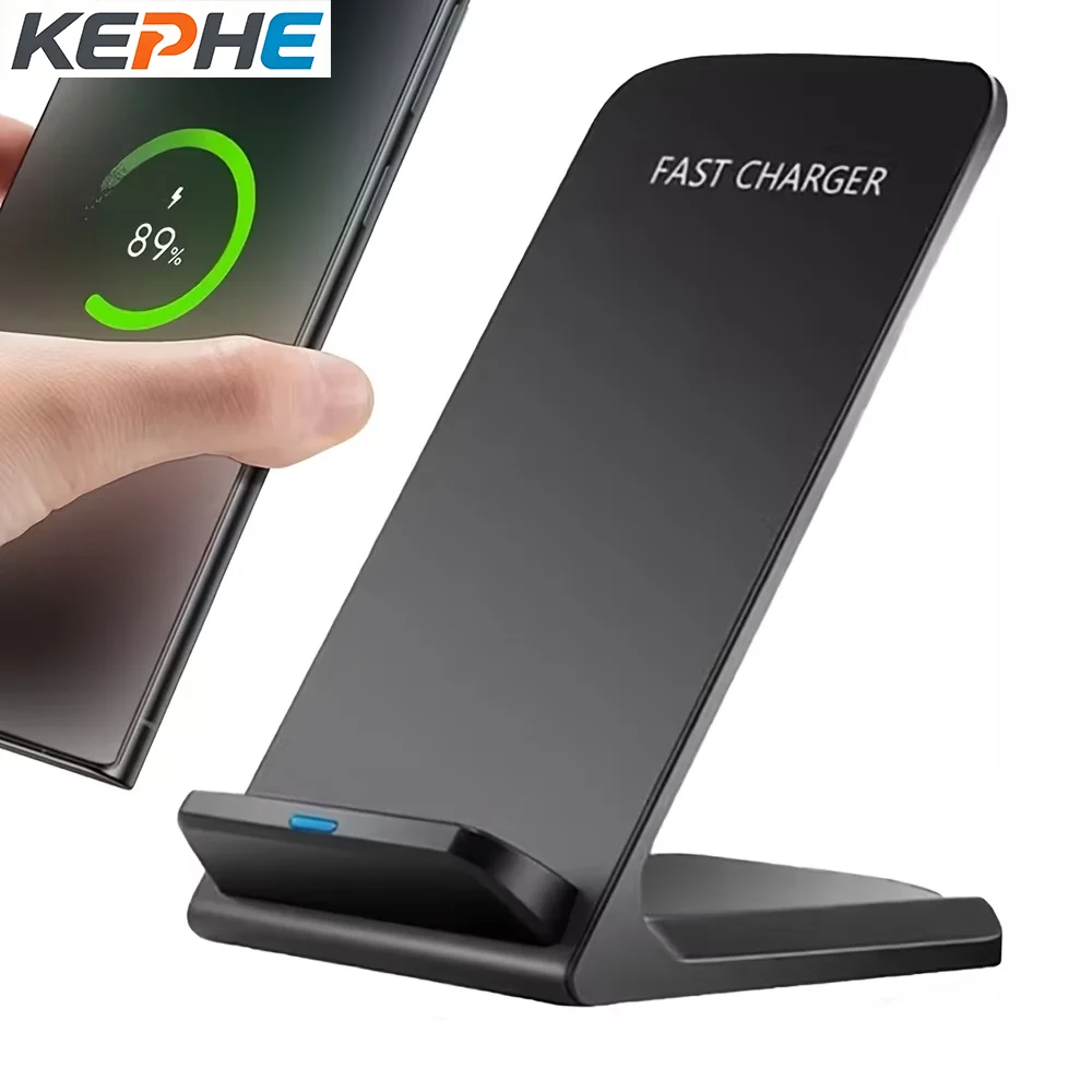 30W Wireless Charger Fast Support for Samsung S24 S23 S22 21 Ultra Quick Charging Stand For iPhone 17-12Pro Max Xiaomi17 15 14