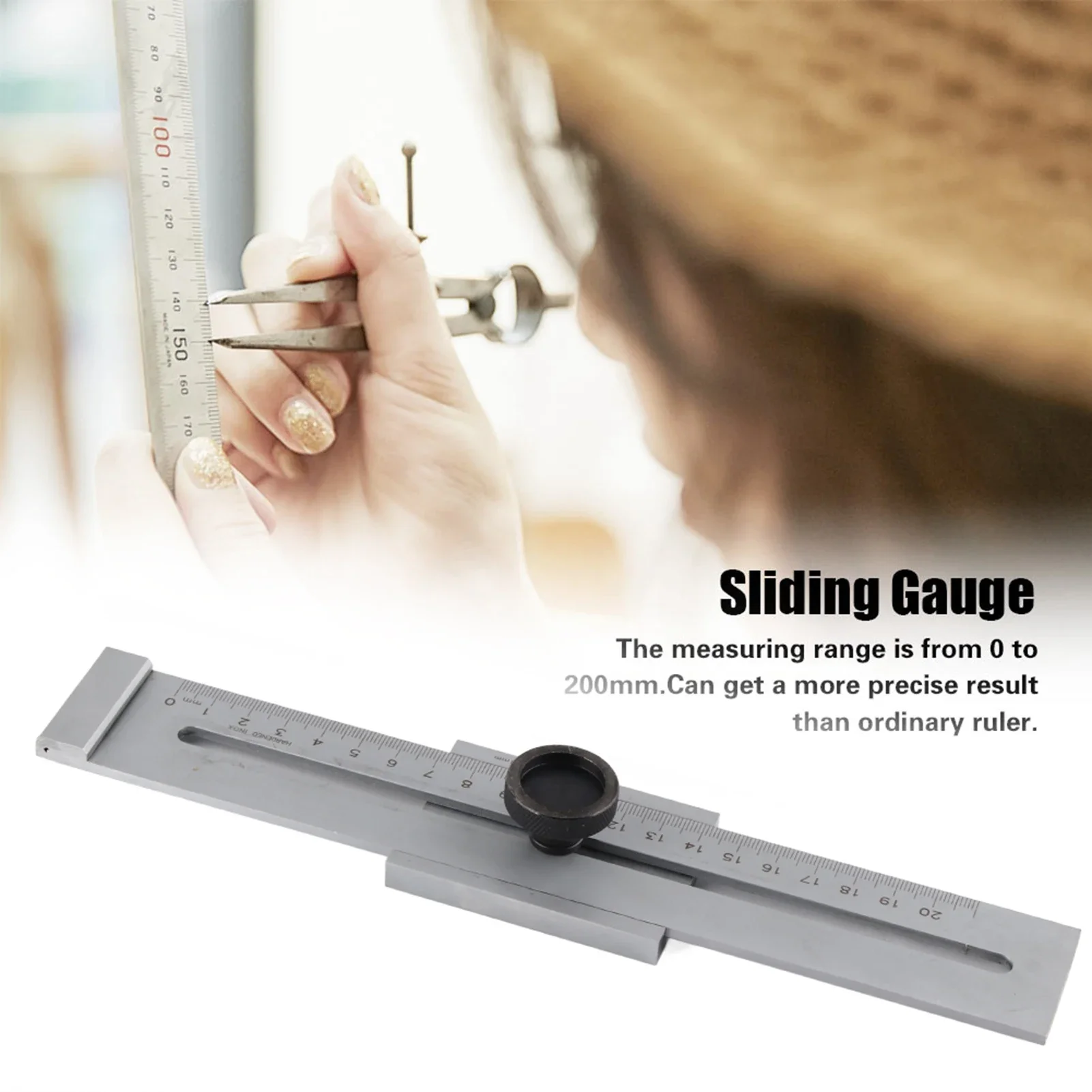 Woodworking Tool Metal Square Ruler Clear Graduations Easy-to-read Markings Fine Ground Finish For Woodworking