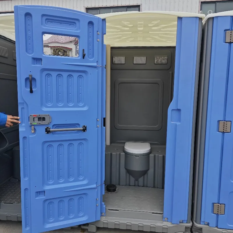Portable Toilet Mobile Sanitation Cabin for Public Places Construction Sites Events Campgrounds RV Areas Rental Site Use