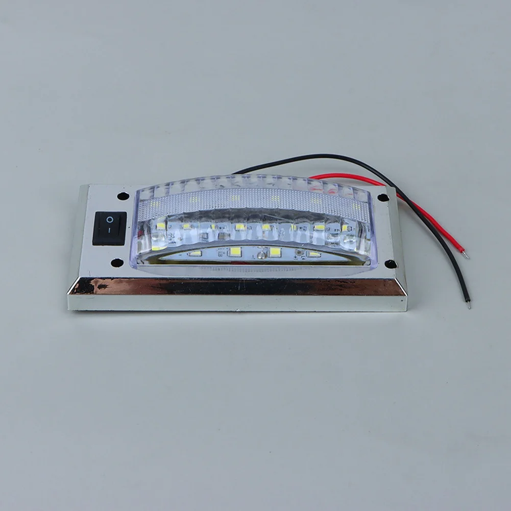 Car Ceiling Light Car Interior Light For Car Interior 12V-24V Waterproof Car Interior Lamp Clear Polarity Markings