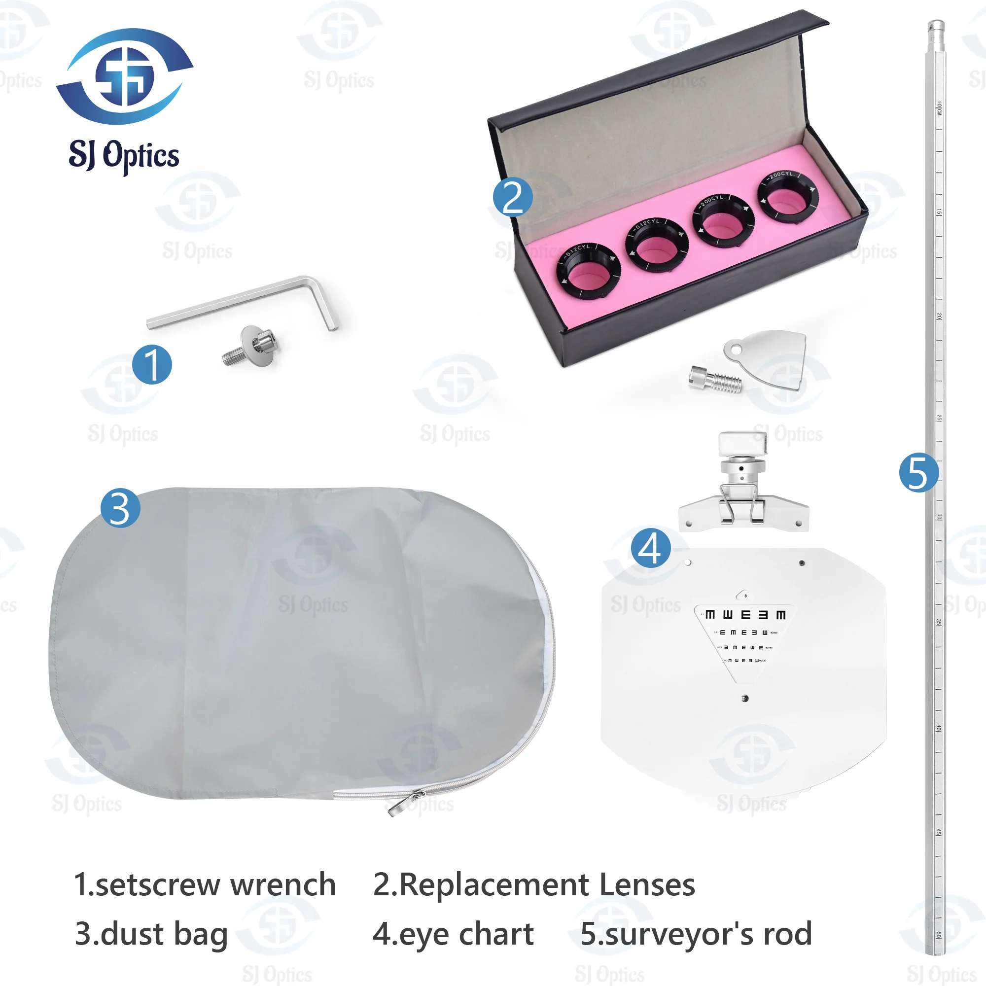 High Quality Portable Phoropter Price Good Optometry Equipment Optical Instruments ML-400 Manual Phoropter