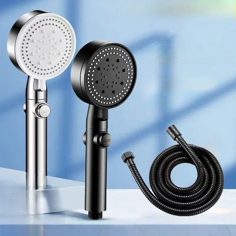 

Shower Head High Pressure 5modes Adjustable Bathing Sprayer Handheld Shower Head Bathroom Accessories Shower Parts
