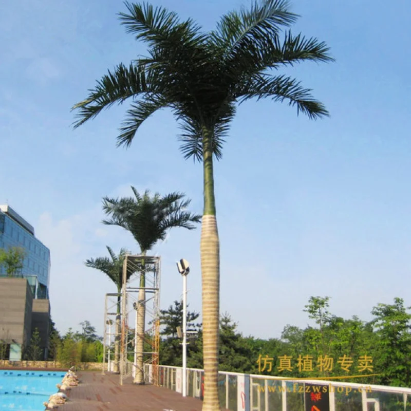 

custom.Customization Artificial Coconut Tree For 5 Star Hotel Engineering Project Garden Landscape Design 1-15 meter