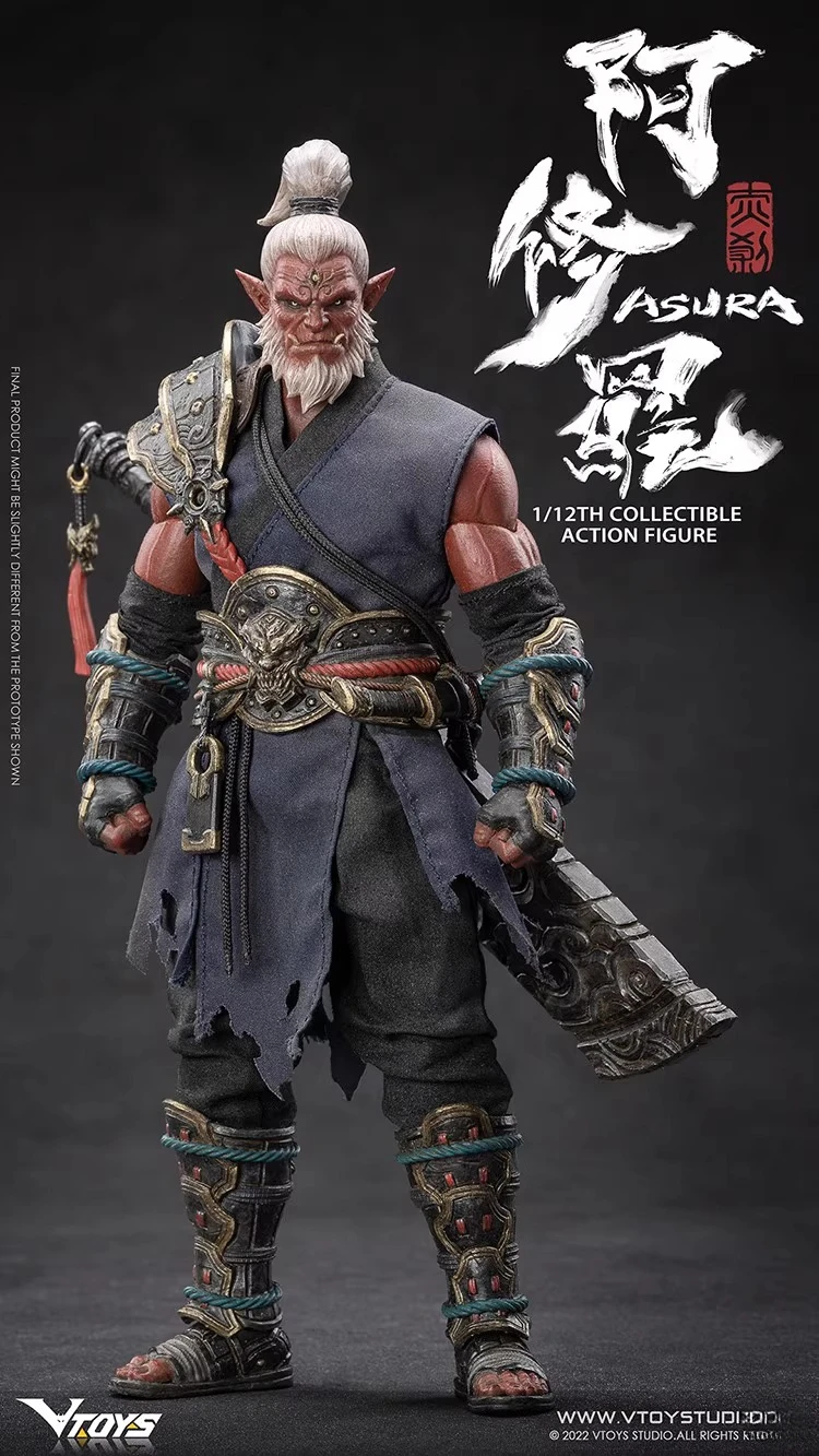Em estoque VTOYS VSD006 Asura 1/12 Anime Action Figure Brinquedos Modelo Presente colecionável