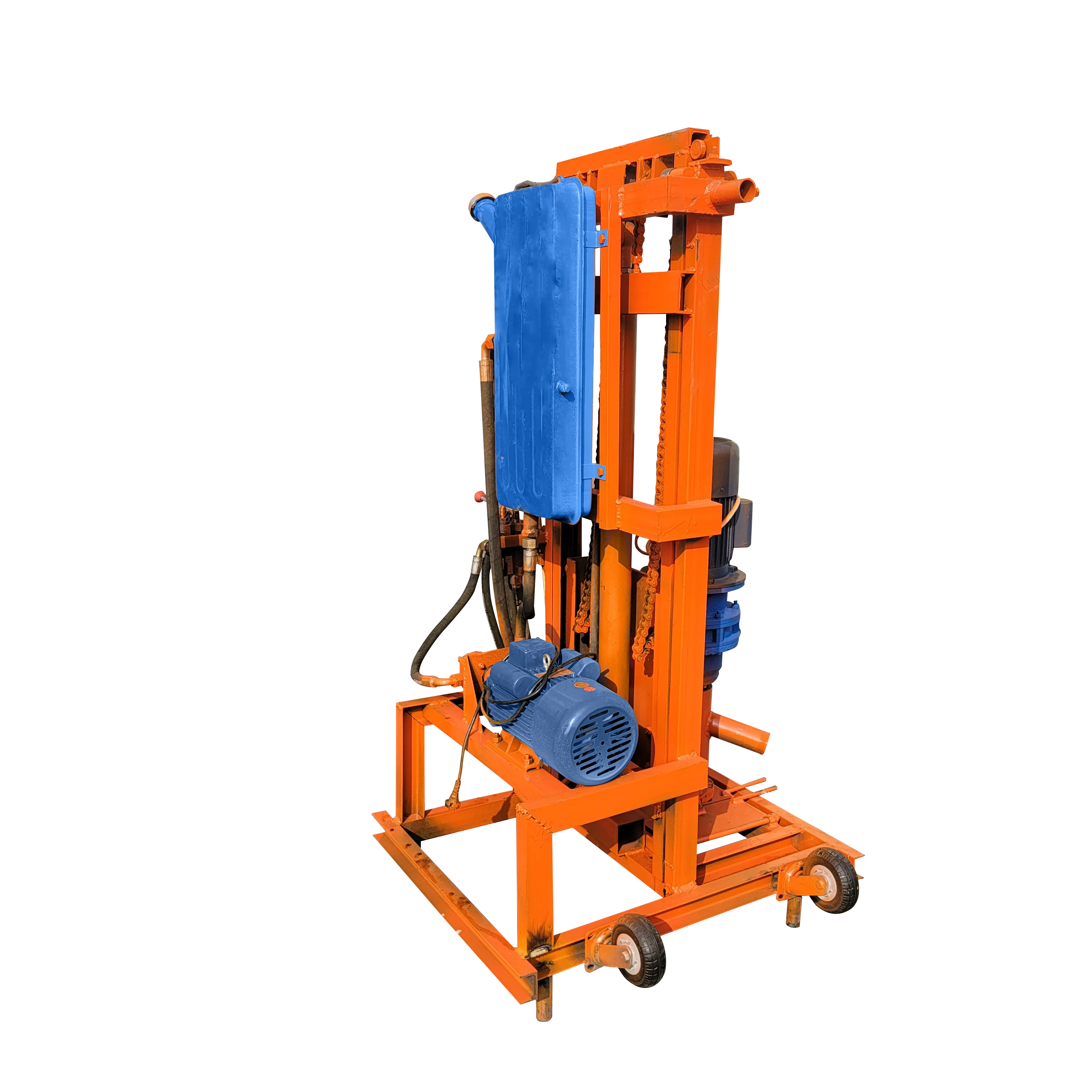 Prezzo mini idraulico elettrico portatile personalizzabile piccolo fornitore cinese impianto di perforazione per pozzi d'acqua miglior prezzo