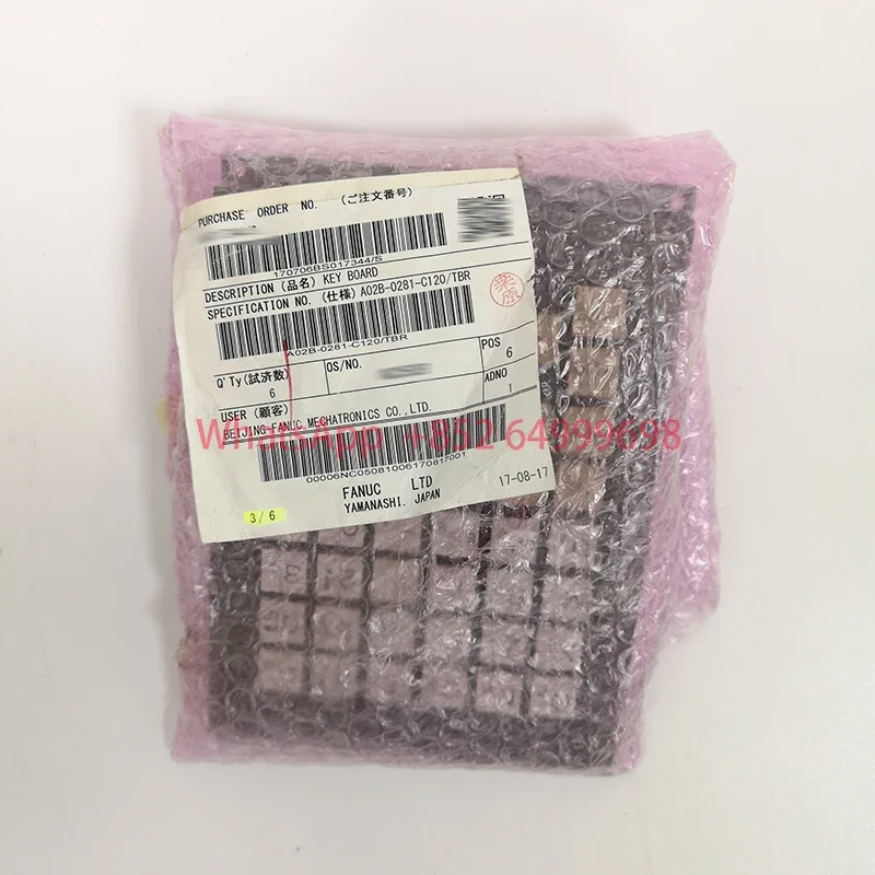 

Б/у A02B-0281-C120 # TBR A02B-0281-C120 # Оригинальная рабочая панель MBR протестирована нормально для контроллера системы ЧПУ