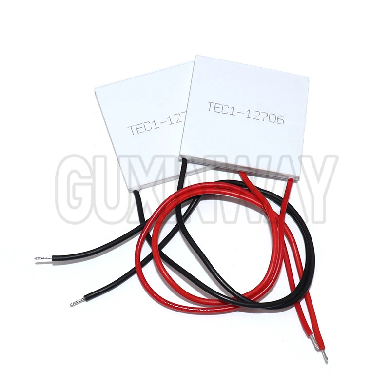 2pcs TEC1-12706 Cooler Peltier 40*40mm Thermoelectric Element  Module 12706 12V Cooling Peltier DIY Electronics