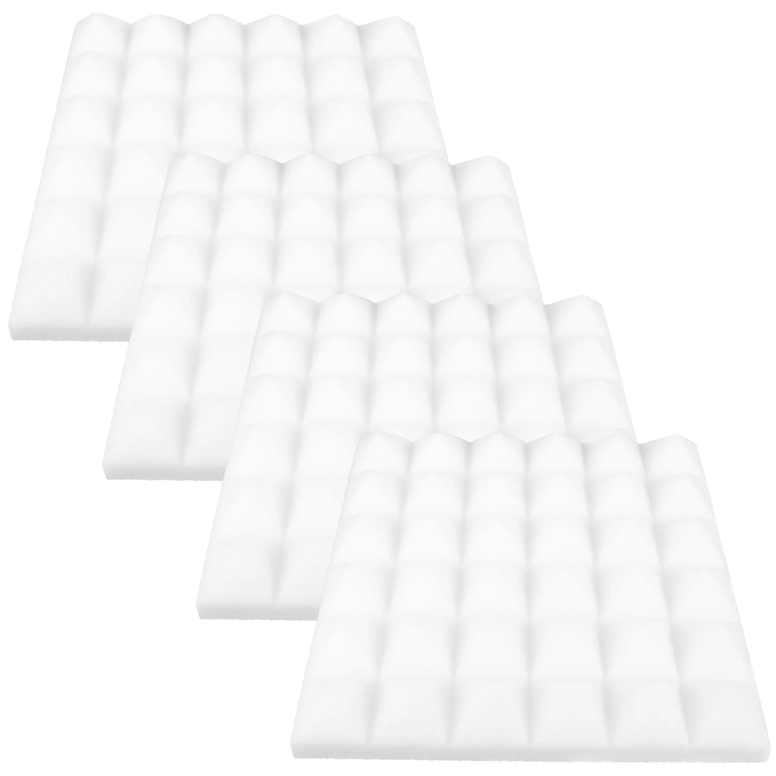 

4pcs Sound Absorbing Panels Acoustic Foam Soundproofing Material For Studio Noise Reduction Board