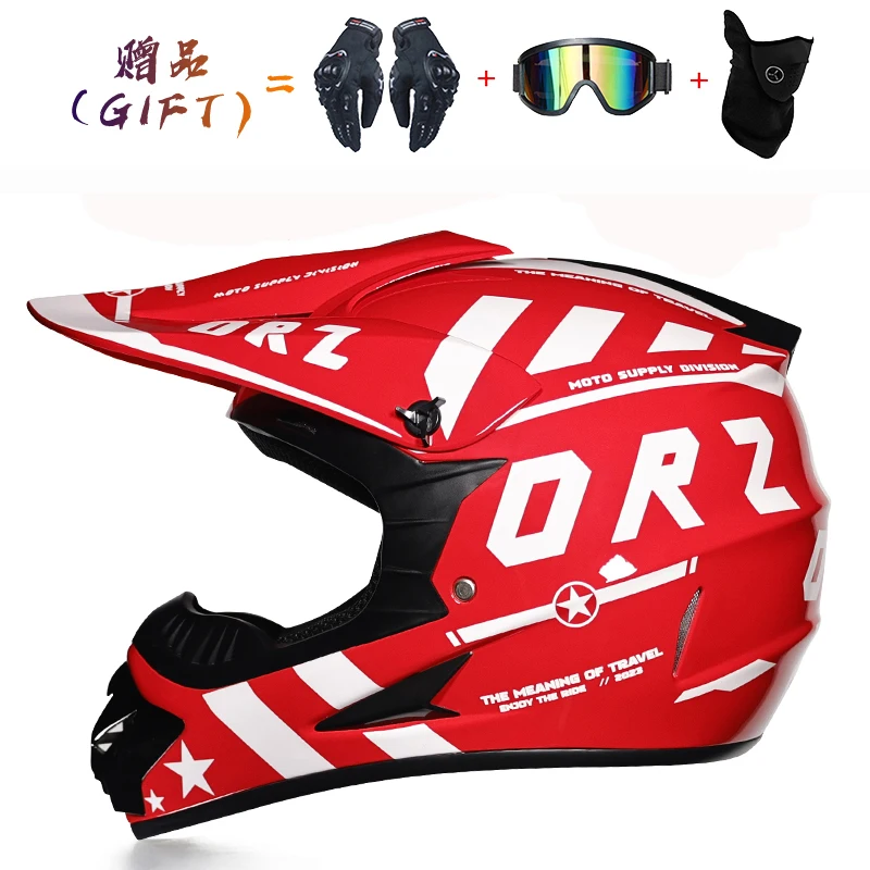 خوذة دراجة نارية عالية الجودة Capacete Motocross VIRTUE Dot Abs 1 كجم للجنسين