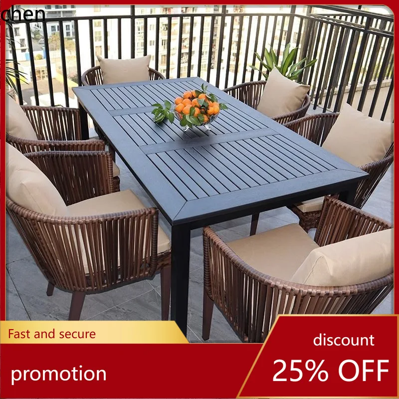 ZML Outdoor casual Cafe Tables and Chairs Garden Balcony casual Tables and Chairs Minimalist Indoor Tables and Chairs
