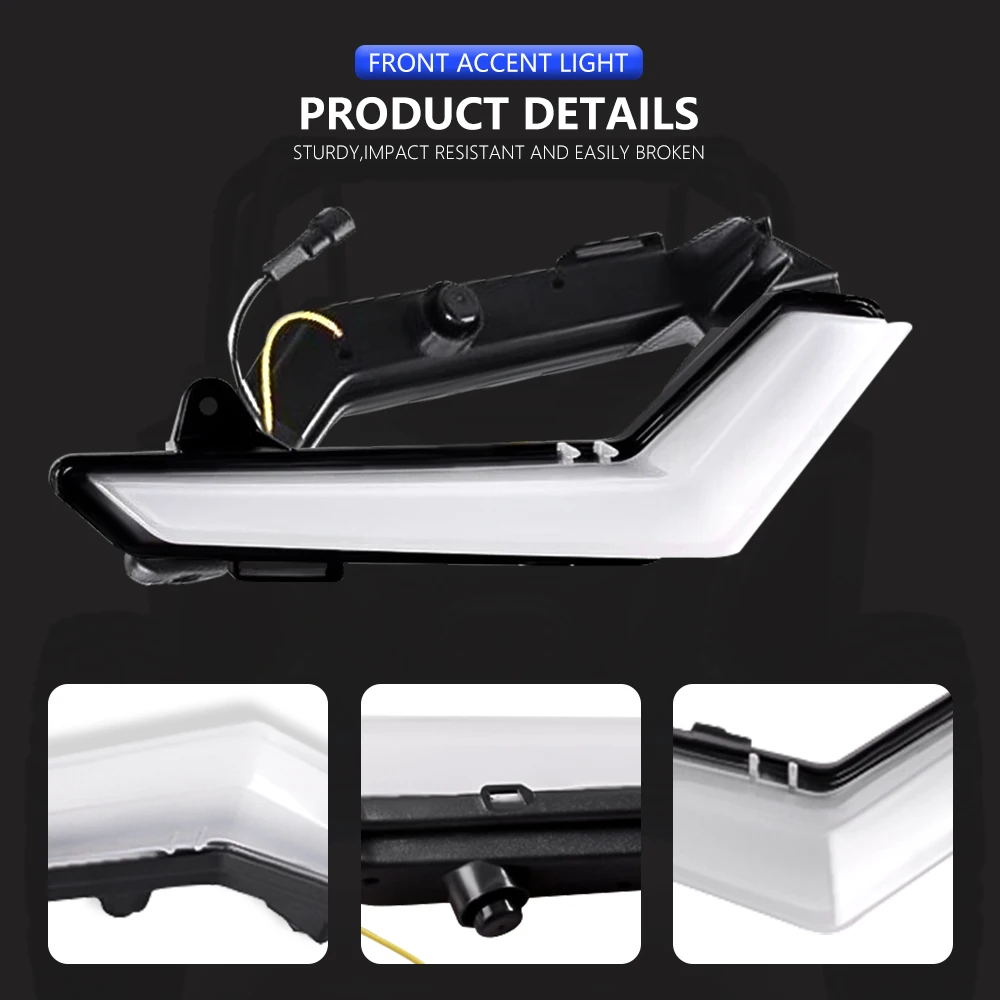 UTV Daytime Running Light and Turn Signal for Can-Am Defender and Commander Max 2020-2022