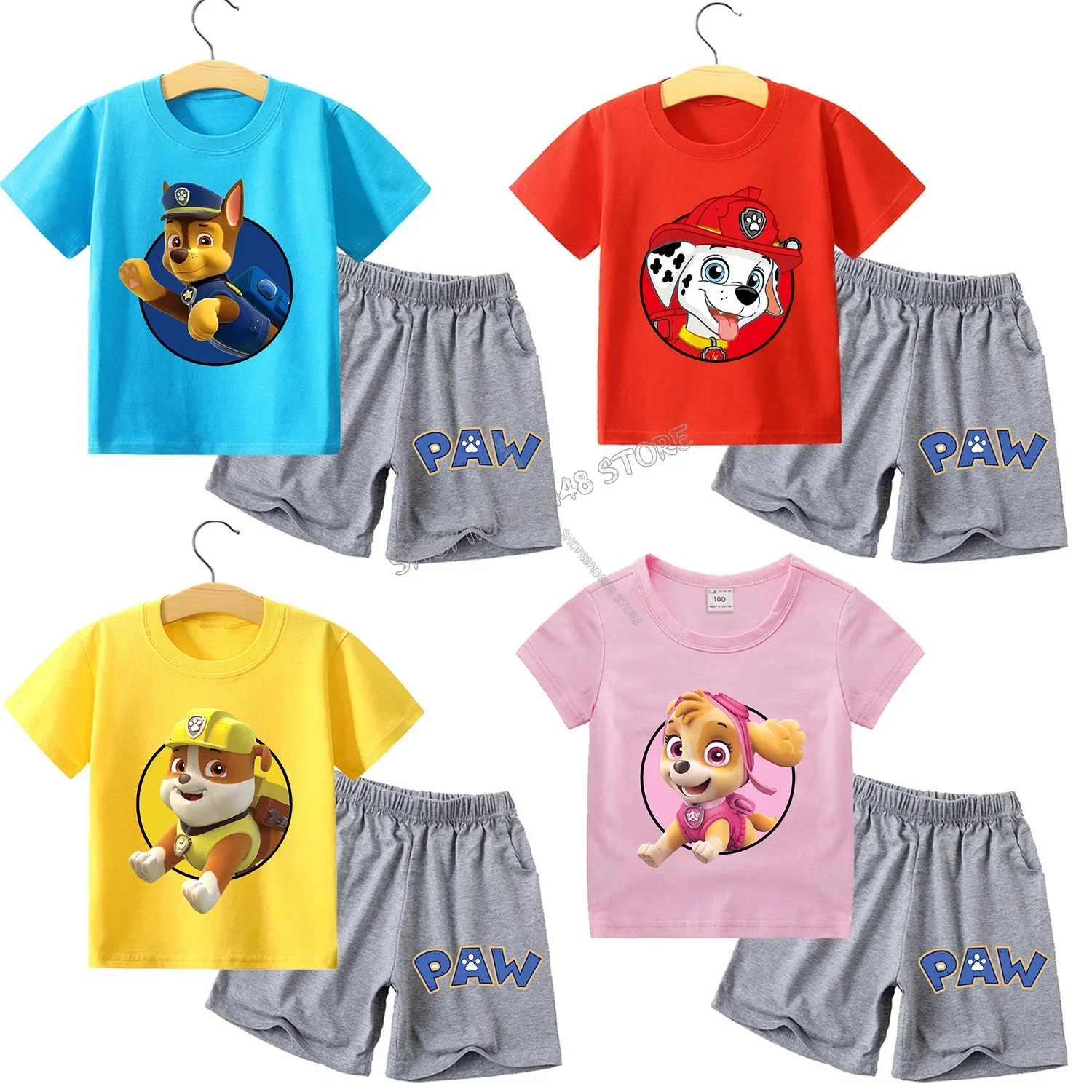 conjunto-de-camiseta-paw-patrol-para-criancas-tops-de-verao-shorts-2-pecas-calcas-meninos-meninas-pijamas-de-desenho-animado-conjunto-de-roupas-para-casa-presente
