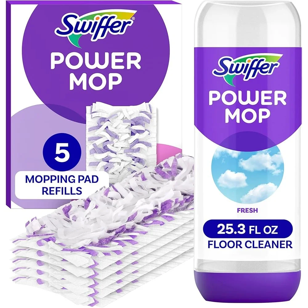 

Набор сменных подушечек для мытья полов Power Mop Решение Универсальное средство для мытья полов с несколькими поверхностями Быстросохнущее средство с ароматом лаванды Безопасные готовые полы