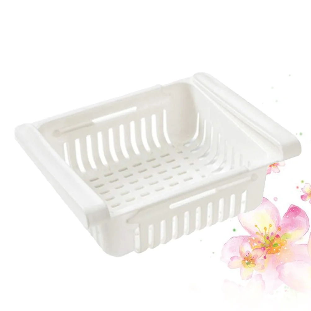 

Multifunctional Storage Box Adjustable Kitchen Drain Rack for Tableware Soap Brush Towel Organizer Hollow Mesh Design Space