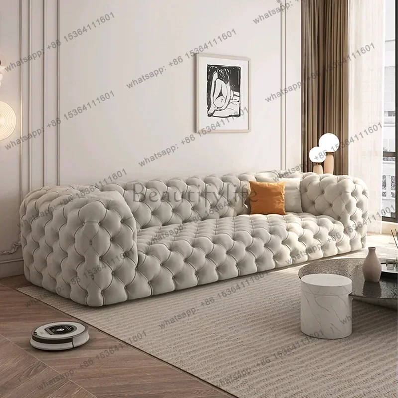 Oversized Italian Living Room Sofas Designer Gray Modern Lazy Living Room Sofas Lounge 2 Seater Woonkamerbanken Home Furniture