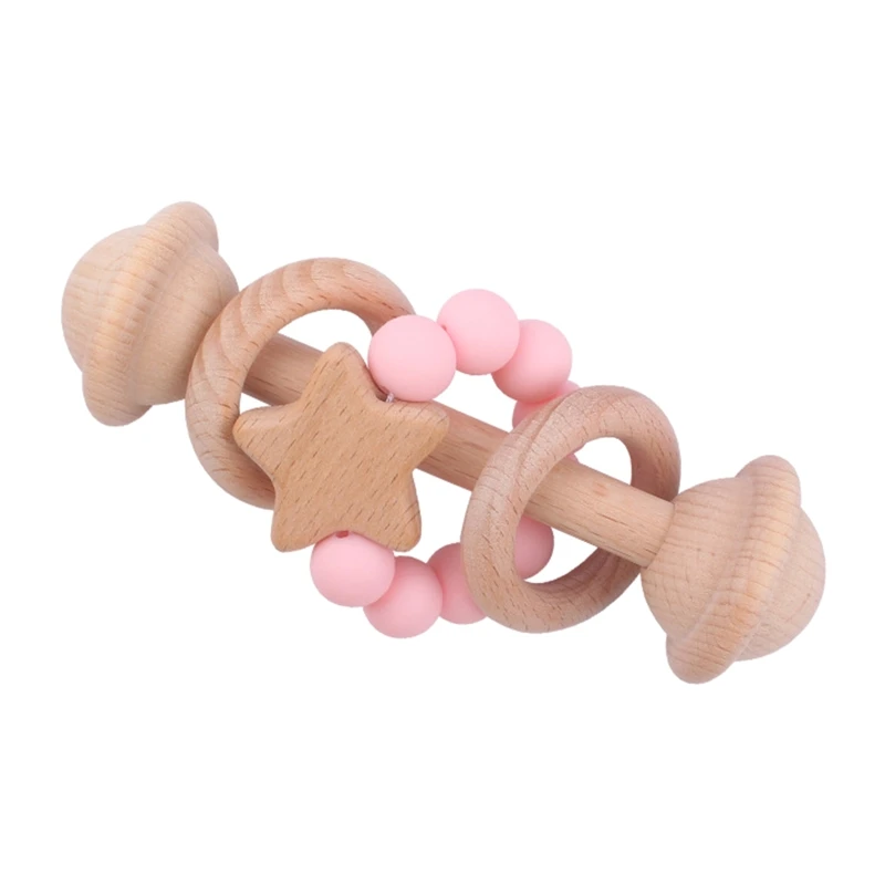 Nouveau 3 pièces nouveau-né bébé fille garçon cadeau douche infantile attache-sucette Bracelet dentition