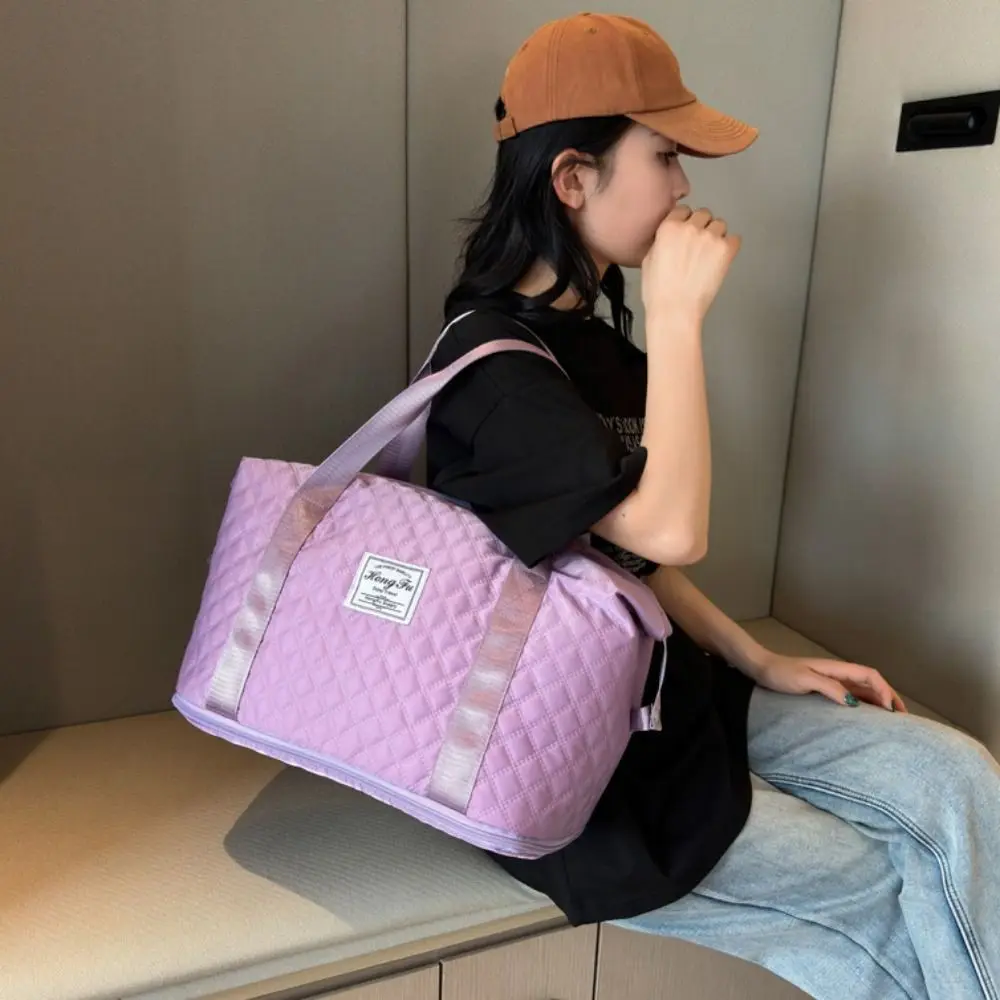 Sac à main de voyage de grande capacité, pliable, séparation humide et sec, sac polochon de sport, sac de Fitness étanche, voyage de loisirs