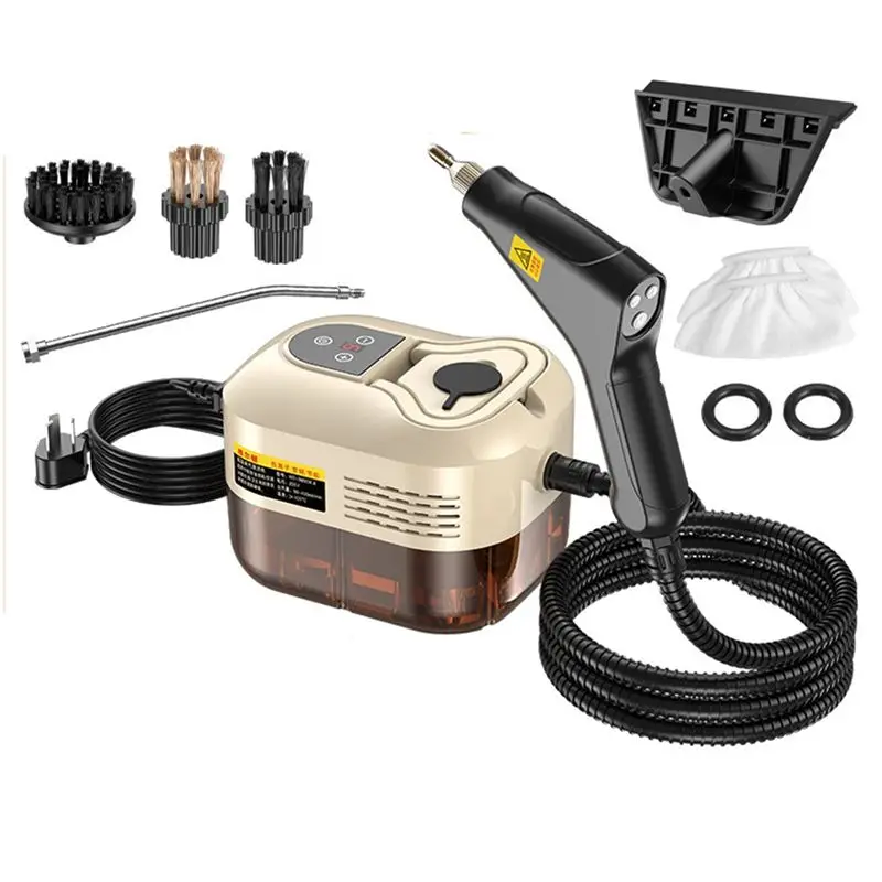 

A20F-Handheld Steam Cleaner 1500W High Pressure Steamer Temperature Disinfect Pressure Jet Washer Machine US Plug