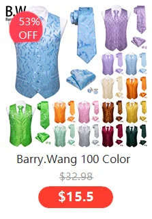 Barry.Wang Neuheit Seide Männer Krawatte Taschentuch Manschettenknöpfe Set Jacquard Tier Dinosaurier Fledermaus Gravat Krawatte Für Männliche Hochzeit Business – Detail 34