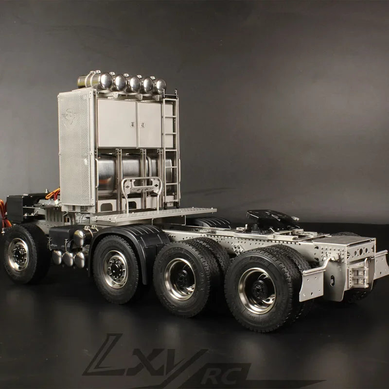 1:14 スケール メタル シミュレーション ヘビー テール ブーム アップグレード アクセサリー タミヤ RC トラック用 SCANIA R730 R620 R470