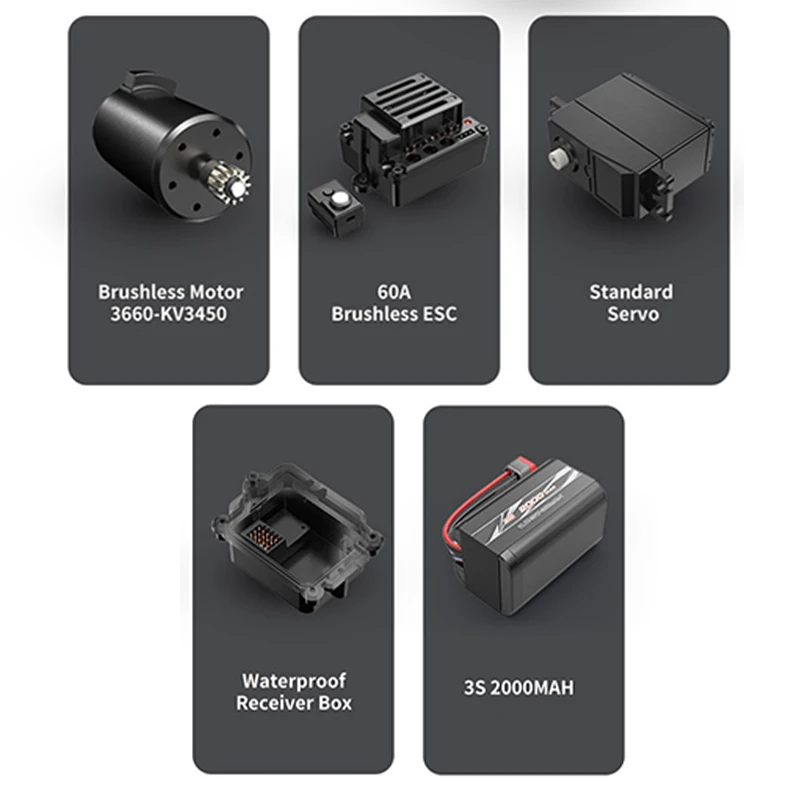 MJX Hyper Go 12212 1/12 borstelloze RC auto 4WD 58 km/u hoge snelheid off-road monstertruck 2.4G afstandsbediening auto speelgoed als geschenk