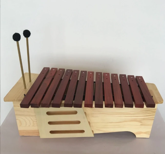 2017 غلوكنسبيل الموسيقية، طبلة يدوية خشبية ماراكاس مجموعة موسيقية للأطفال ABC-EX5000B/5000B CR